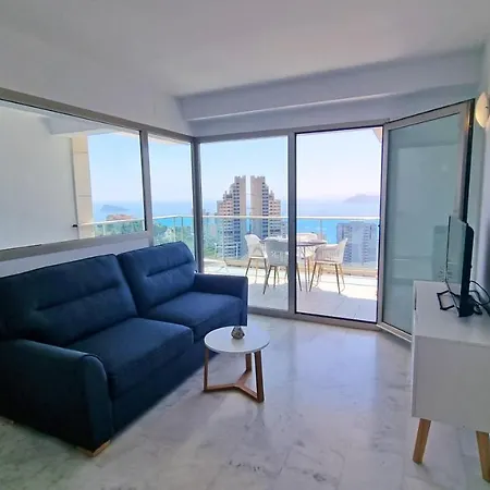 Planta 21 Apartamento Con Terraza Privada Y Vistas Al Mar Benidorm Exterior photo