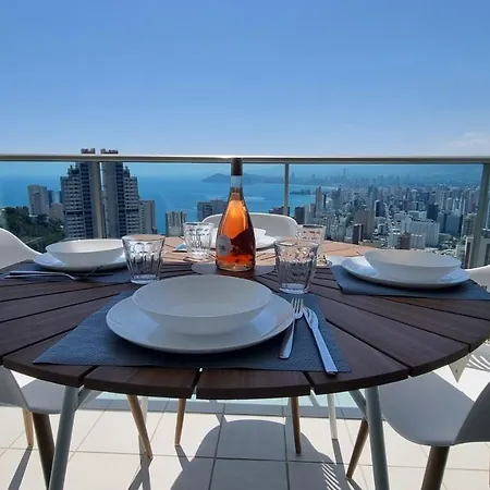 Planta 21 Apartamento Con Terraza Privada Y Vistas Al Mar Benidorm Exterior photo
